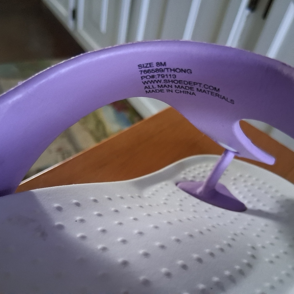 Aloha Island Womens Purple Sandals - Picture 3 of 3